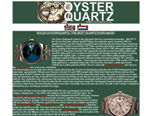 Tablet Screenshot of oysterquartz.nl